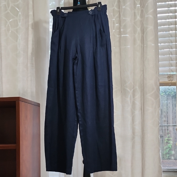 Max Studio Pants - Max Studio Navy Women's Trousers Size Small